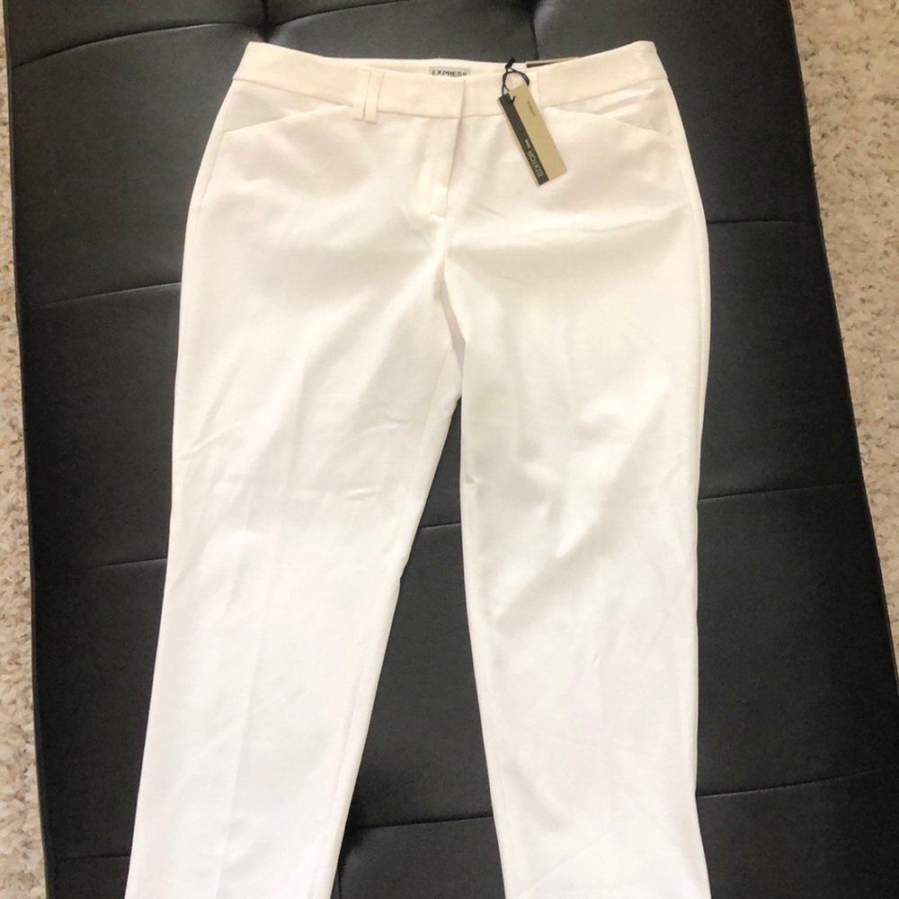 Brand new with tags white crop pants